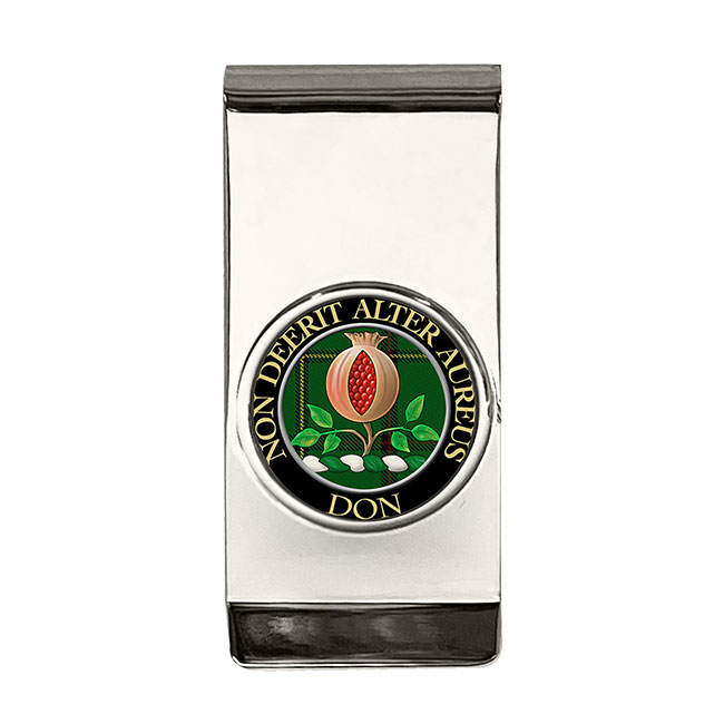 Don Scottish Clan Crest Money Clip