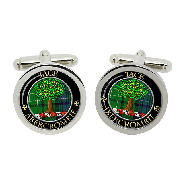 Abercrombie Scottish Clan Crest Cufflinks