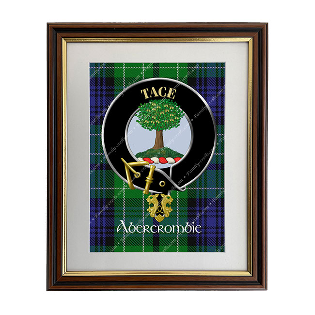 Abercrombie Scottish Clan Crest Framed Print
