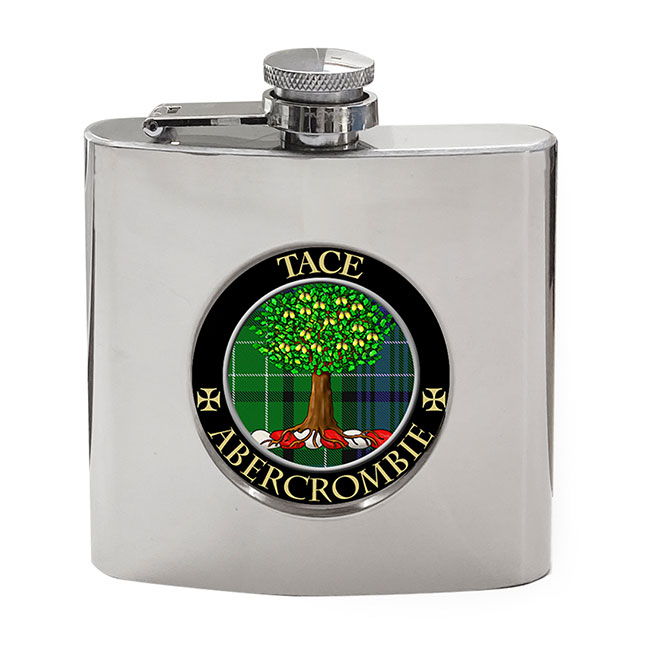 Abercrombie Scottish Clan Crest Hip Flask