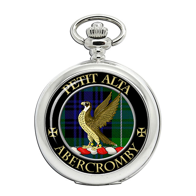 Abercromby Scottish Clan Crest Pocket Watch