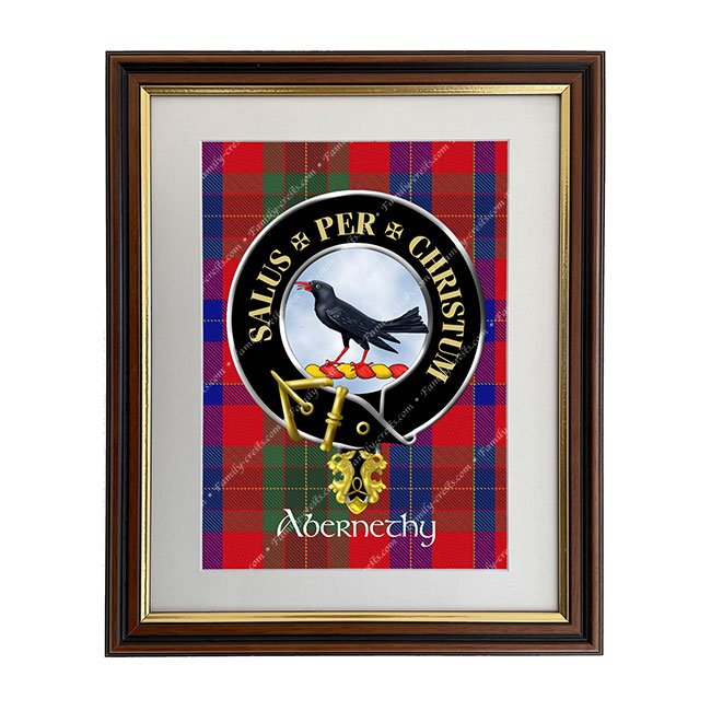 Abernethy Scottish Clan Crest Framed Print