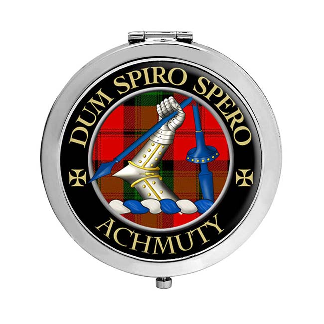 Achmuty Scottish Clan Crest Compact Mirror