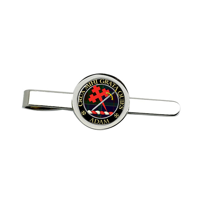 Adam Scottish Clan Crest Tie Clip