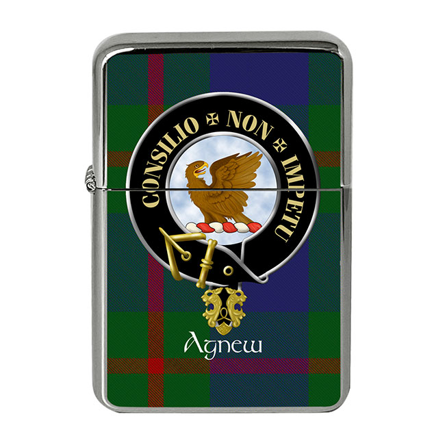 Agnew Scottish Clan Crest Flip Top Lighter