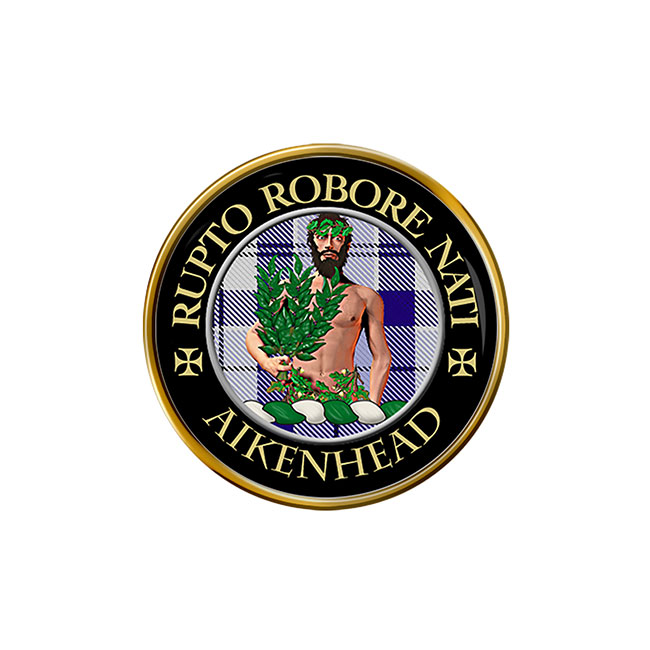 Aikenhead Scottish Clan Crest Pin Badge