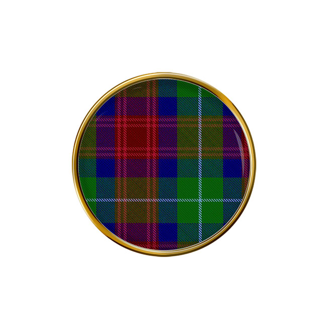 Akins Scottish Tartan Pin Badge