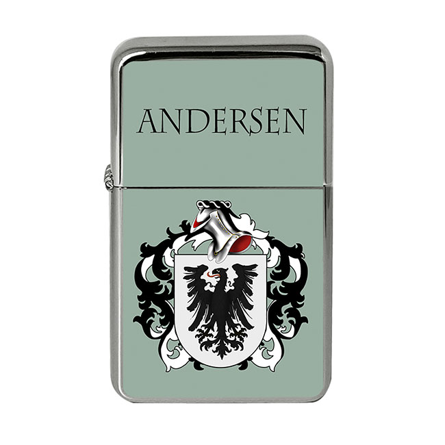 Andersen (Denmark) Coat of Arms Flip Top Lighter