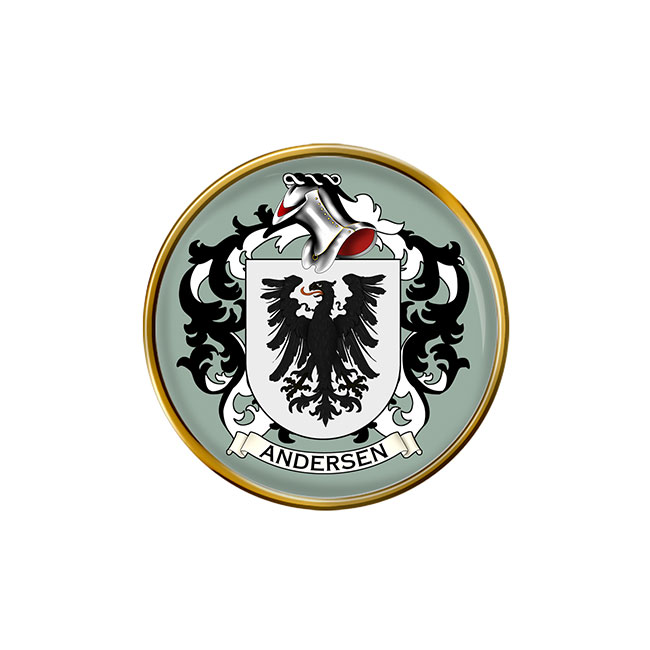 Andersen (Denmark) Coat of Arms Pin Badge