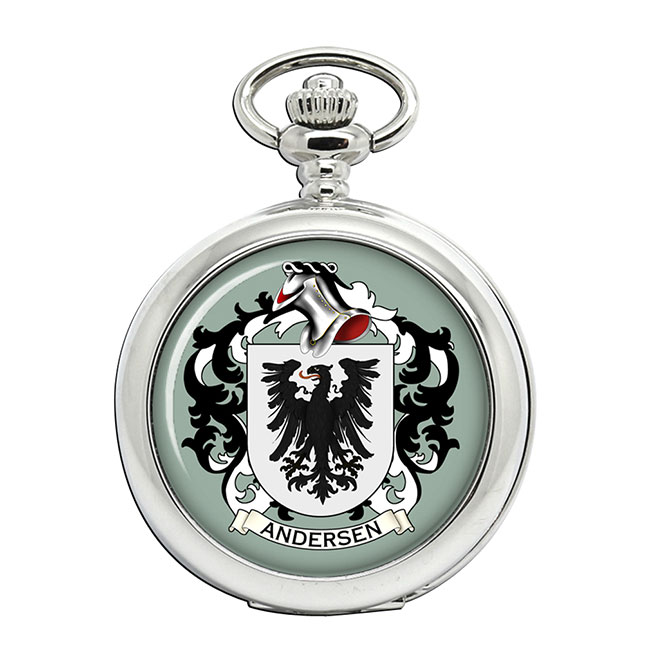 Andersen (Denmark) Coat of Arms Pocket Watch