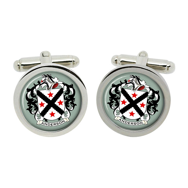 Anderson (Scotland) Coat of Arms Cufflinks