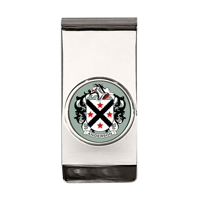 Anderson (Scotland) Coat of Arms Money Clip