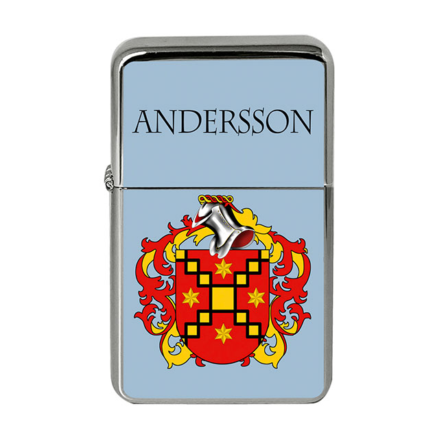 Andersson (Sweden) Coat of Arms Flip Top Lighter