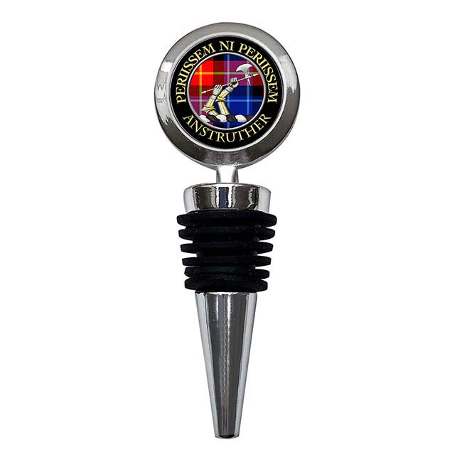 Anstruther Scottish Clan Crest Bottle Stopper