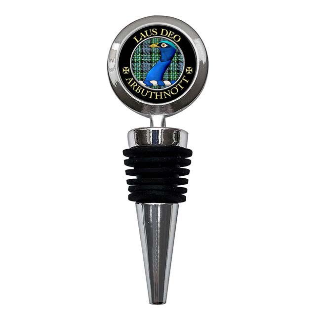 Arbuthnott Scottish Clan Crest Bottle Stopper