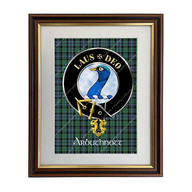 Arbuthnott Scottish Clan Crest Framed Print