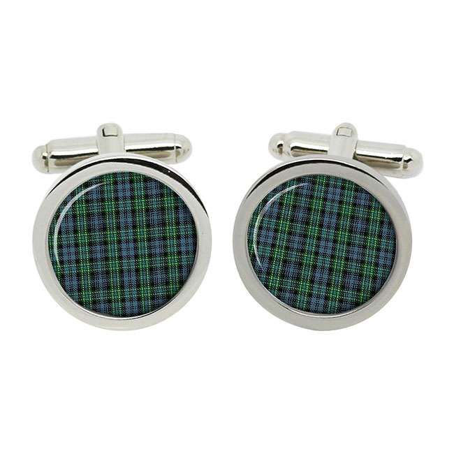 Arbuthnott Scottish Tartan Cufflinks in Box