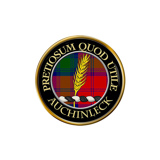 Auchinleck Scottish Clan Crest Pin Badge