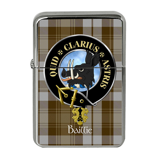 Baillie Scottish Clan Crest Flip Top Lighter