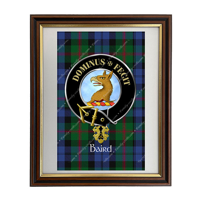 Baird Scottish Clan Crest Framed Print