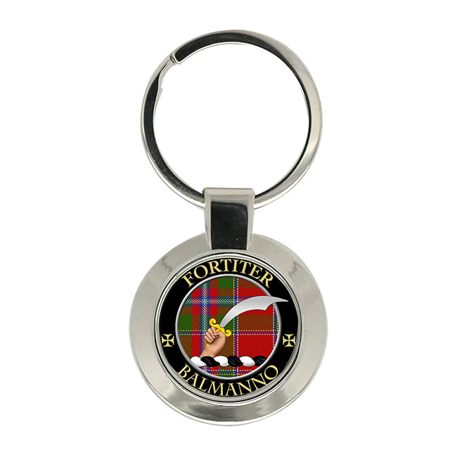 Balmanno Scottish Clan Crest Key Ring