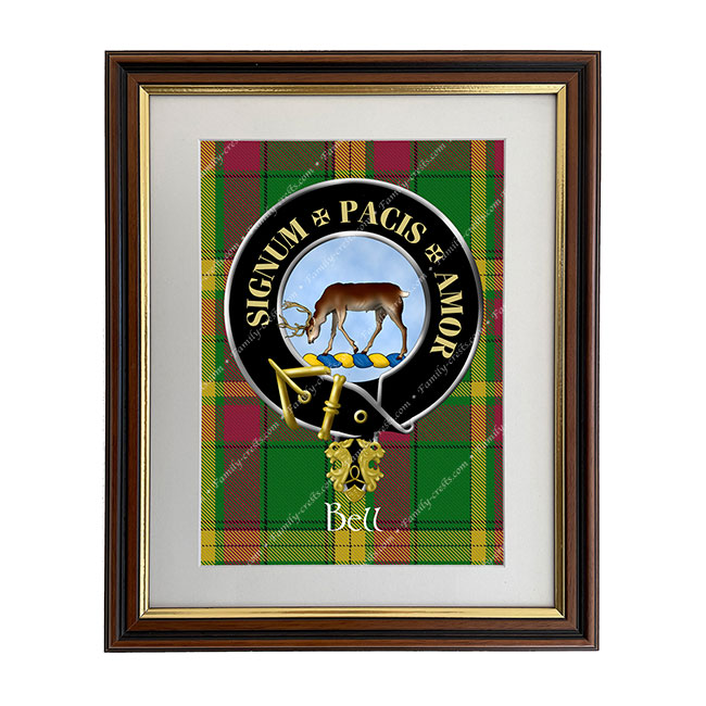 Bell of Provoschaugh Scottish Clan Crest Framed Print