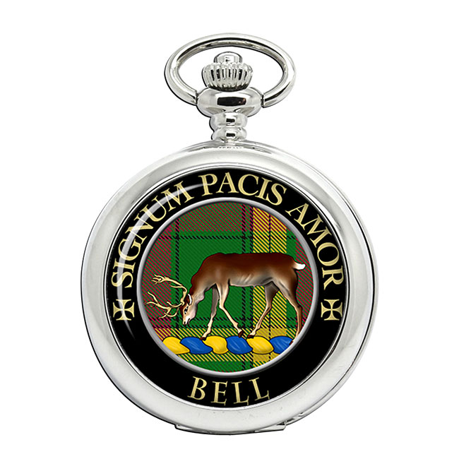 Bell of Provoschaugh Scottish Clan Crest Pocket Watch