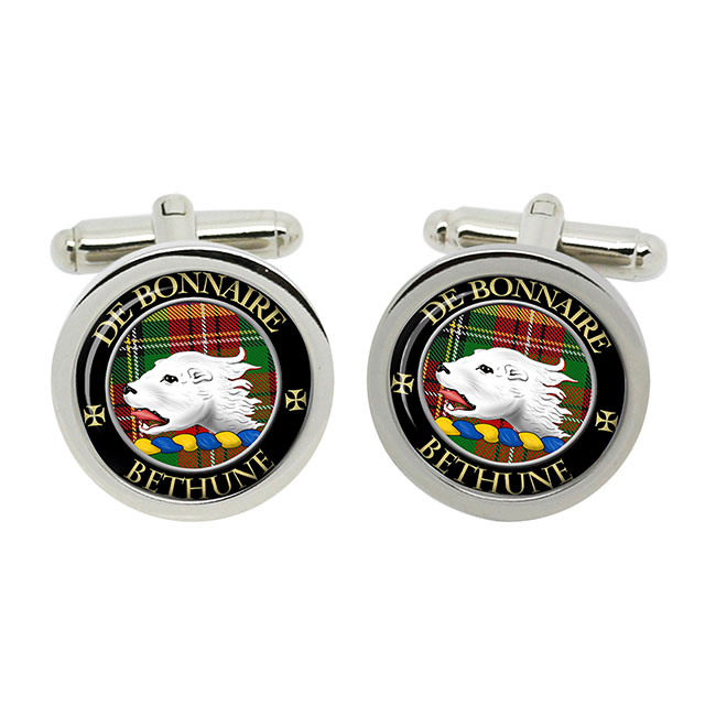 Bethune Scottish Clan Crest Cufflinks