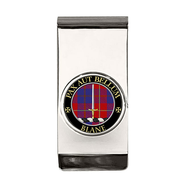 Blane Scottish Clan Crest Money Clip