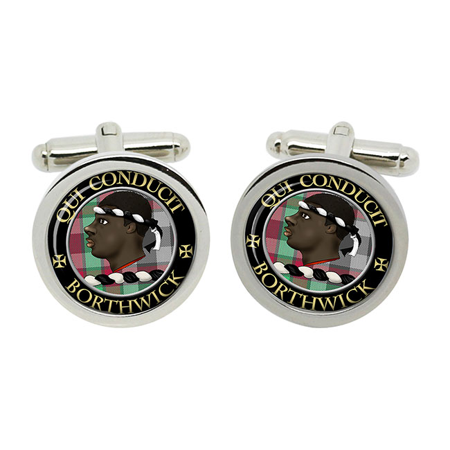 Borthwick Scottish Clan Crest Cufflinks