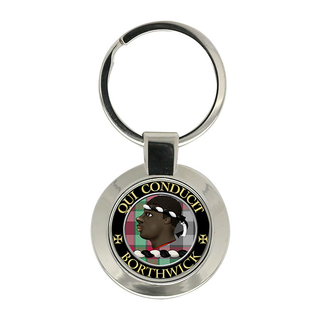 Borthwick Scottish Clan Crest Key Ring