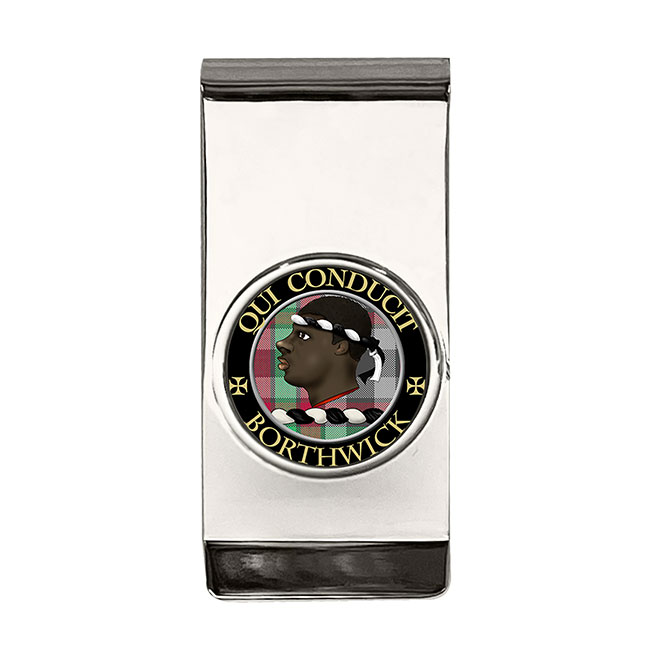 Borthwick Scottish Clan Crest Money Clip