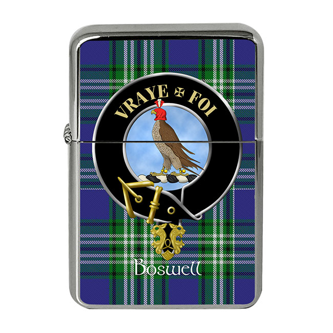 Boswell Scottish Clan Crest Flip Top Lighter