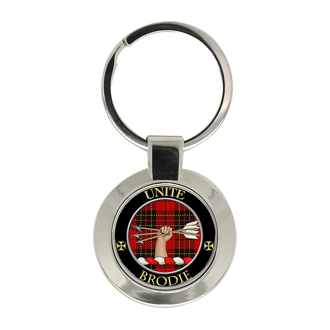 Brodie Scottish Clan Crest Key Ring