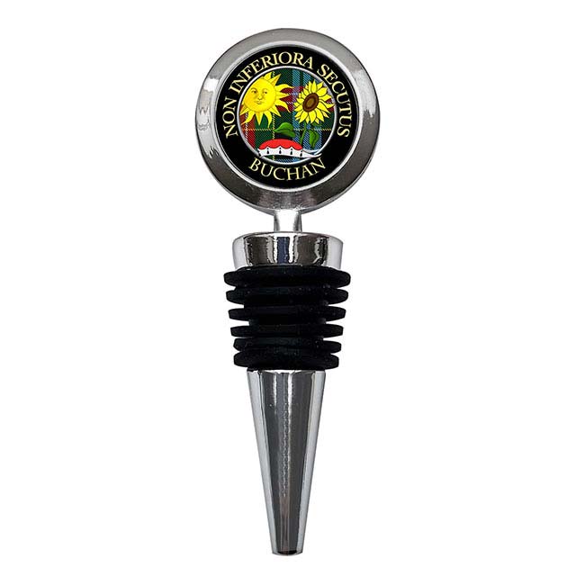 Buchan Scottish Clan Crest Bottle Stopper