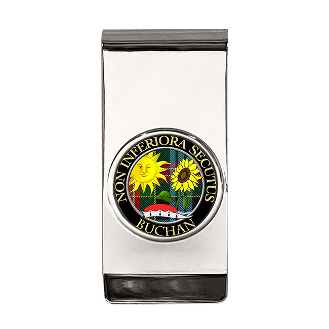 Buchan Scottish Clan Crest Money Clip