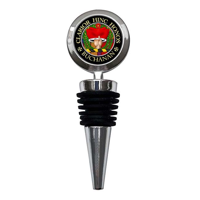 Buchanan Scottish Clan Crest Bottle Stopper