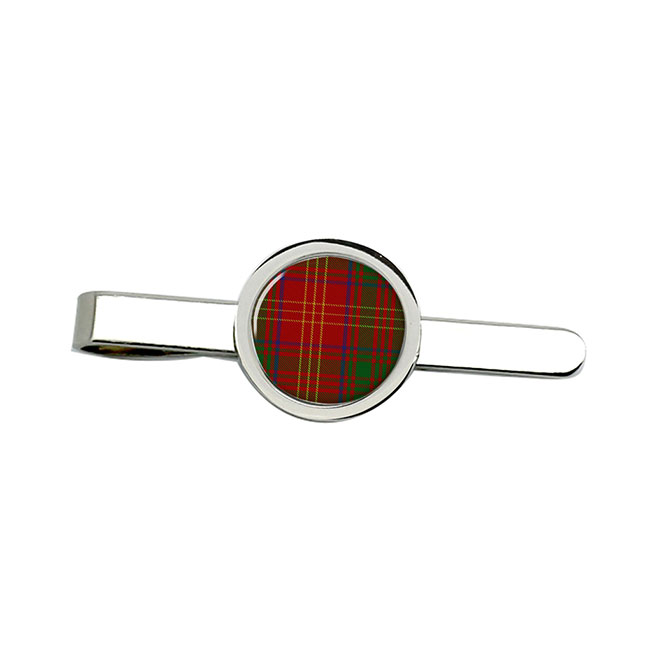 Burns Scottish Tartan Tie Clip