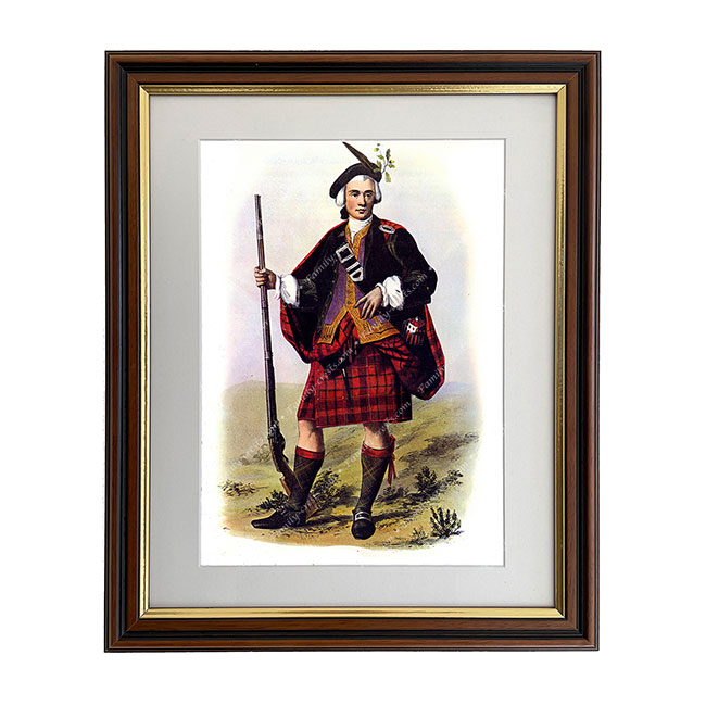 Cameron Modern Scottish Clansman Print