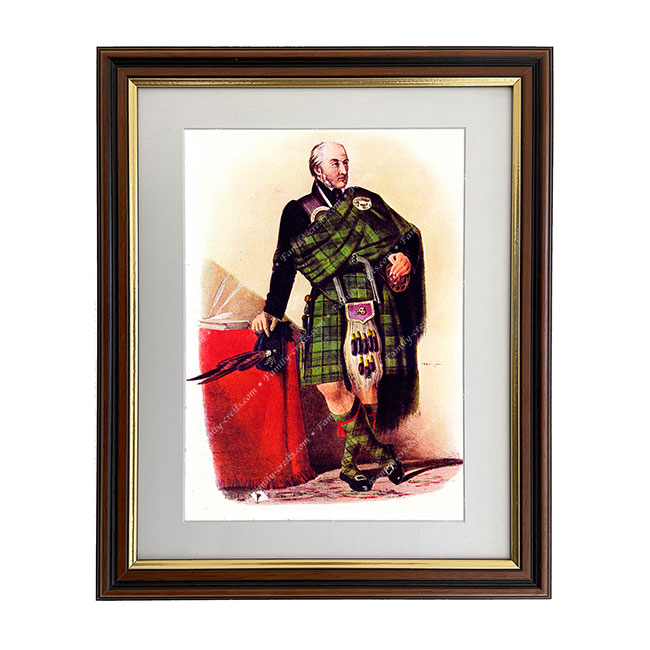 Campbell of Breadalbane Scottish Clansman Print