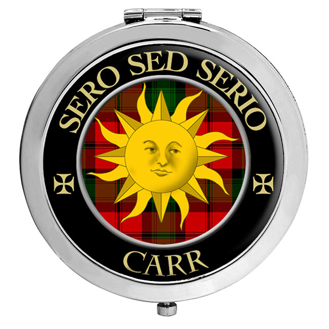 Carr Scottish Clan Crest Compact Mirror