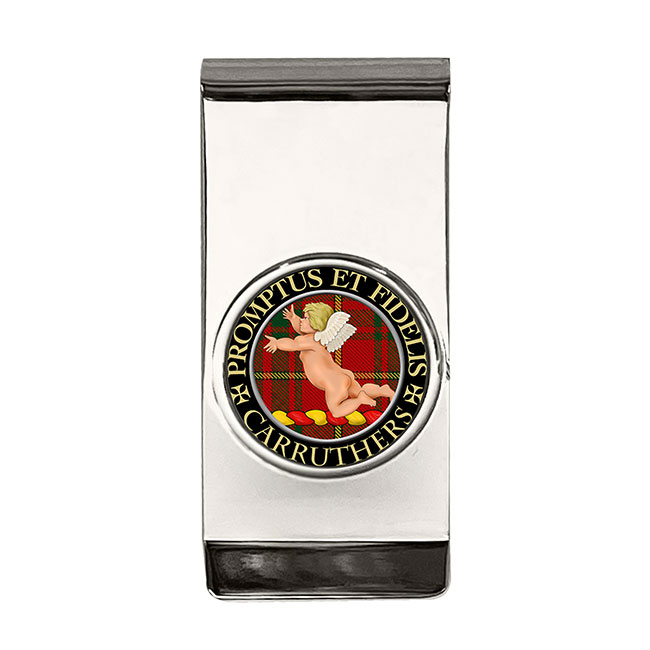 Carruthers Scottish Clan Crest Money Clip