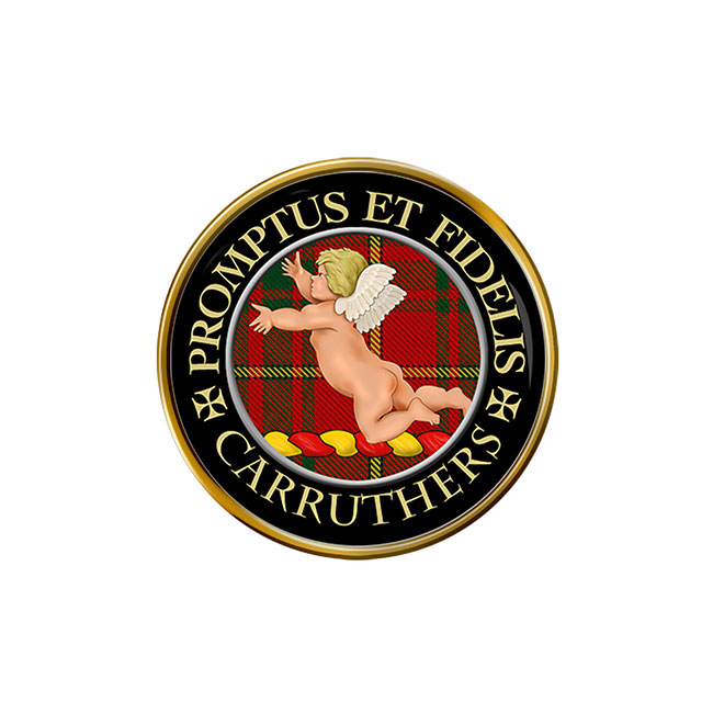 Carruthers Scottish Clan Crest Pin Badge