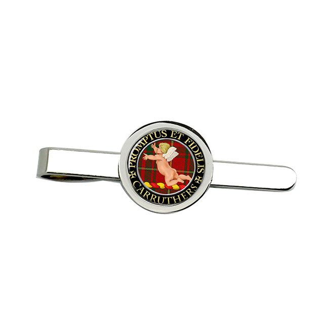 Carruthers Scottish Clan Crest Tie Clip