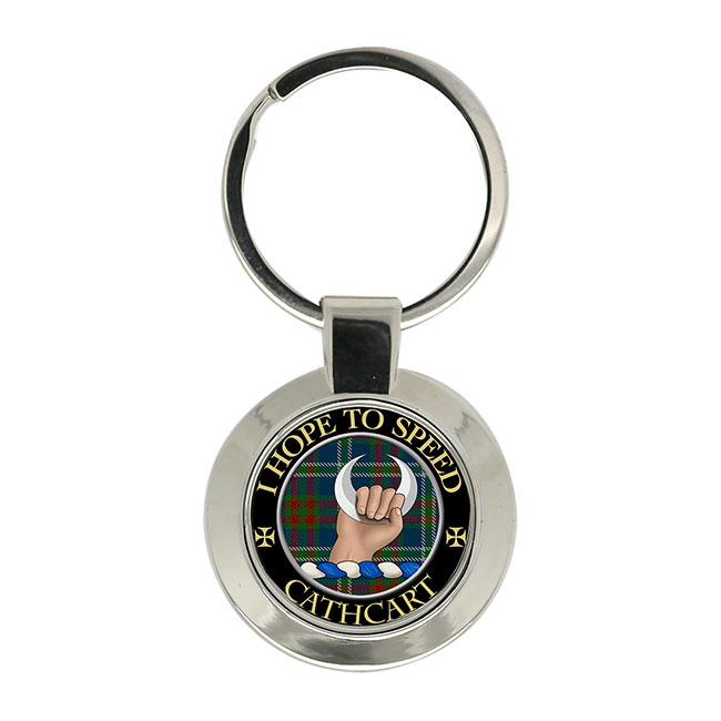 Cathcart Scottish Clan Crest Key Ring