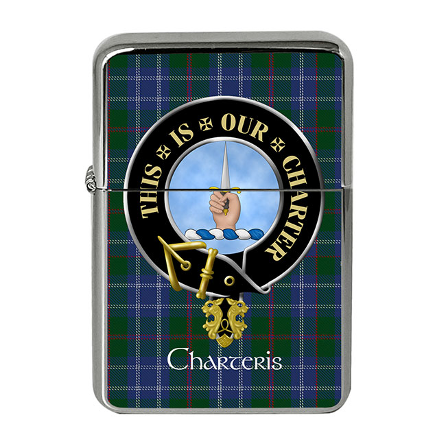 Charteris Scottish Clan Crest Flip Top Lighter