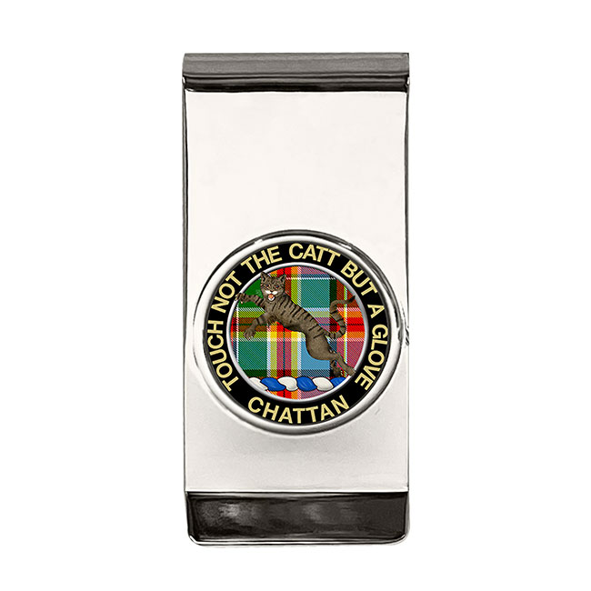 Chattan Scottish Clan Crest Money Clip