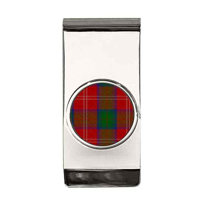 Chisholm Scottish Tartan Money Clip