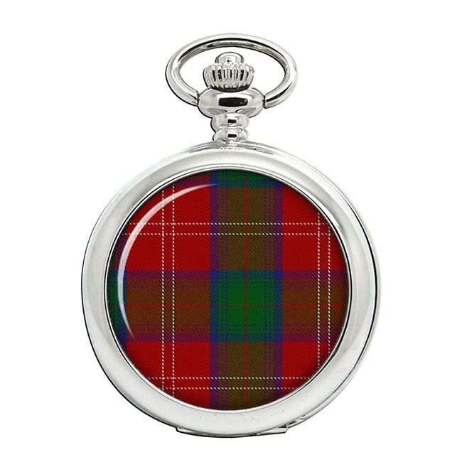 Chisholm Scottish Tartan Pocket Watch