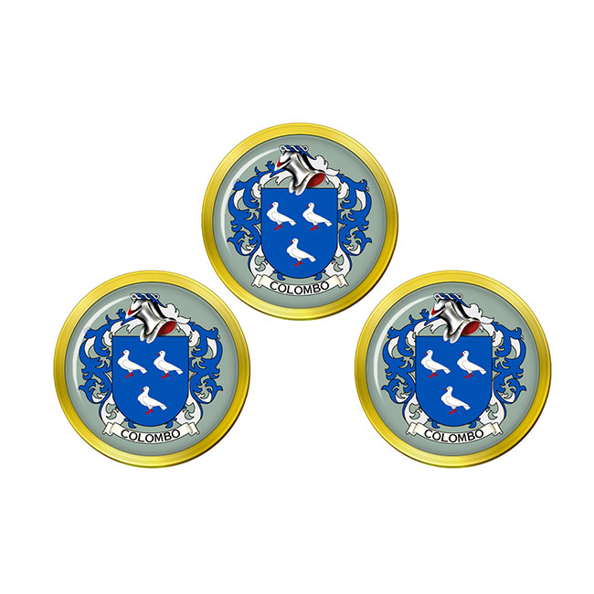 Colombo (Italy) Coat of Arms Golf Ball Markers